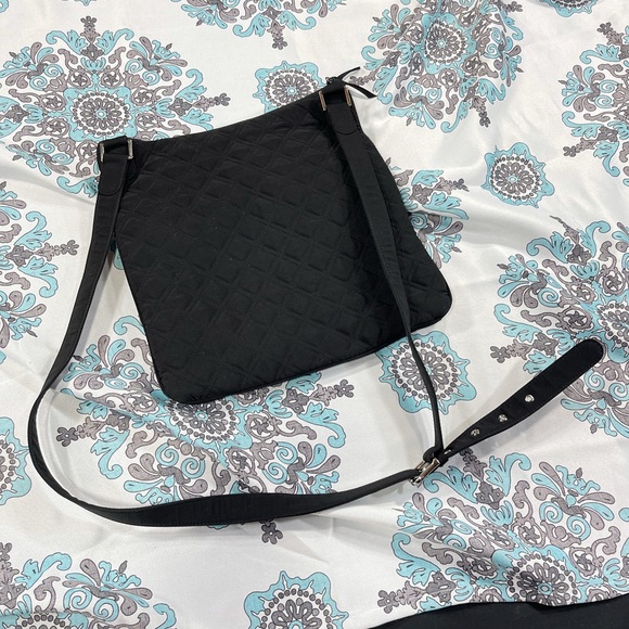 Vera Bradley Black Cloth Shoulder Bag - Picture 3 of 7